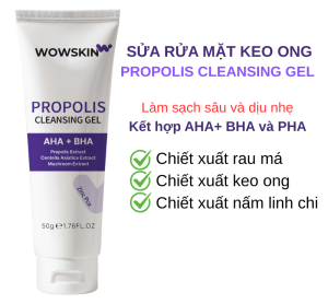 SỮA RỬA MẶT KEO ONG - PROPOLIS CLEANSING GEL 50g