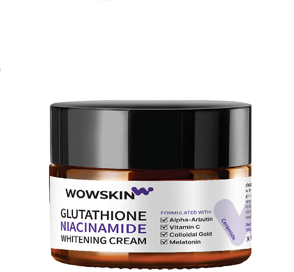 Kem Dưỡng Trắng Da, Mờ Thâm Nám WOWSKIN GLUTATHIONE NIACINAMIDE WHITENING CREAM 35G